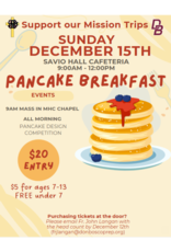 DBP Pancake Breakfast - December 15, 2024
