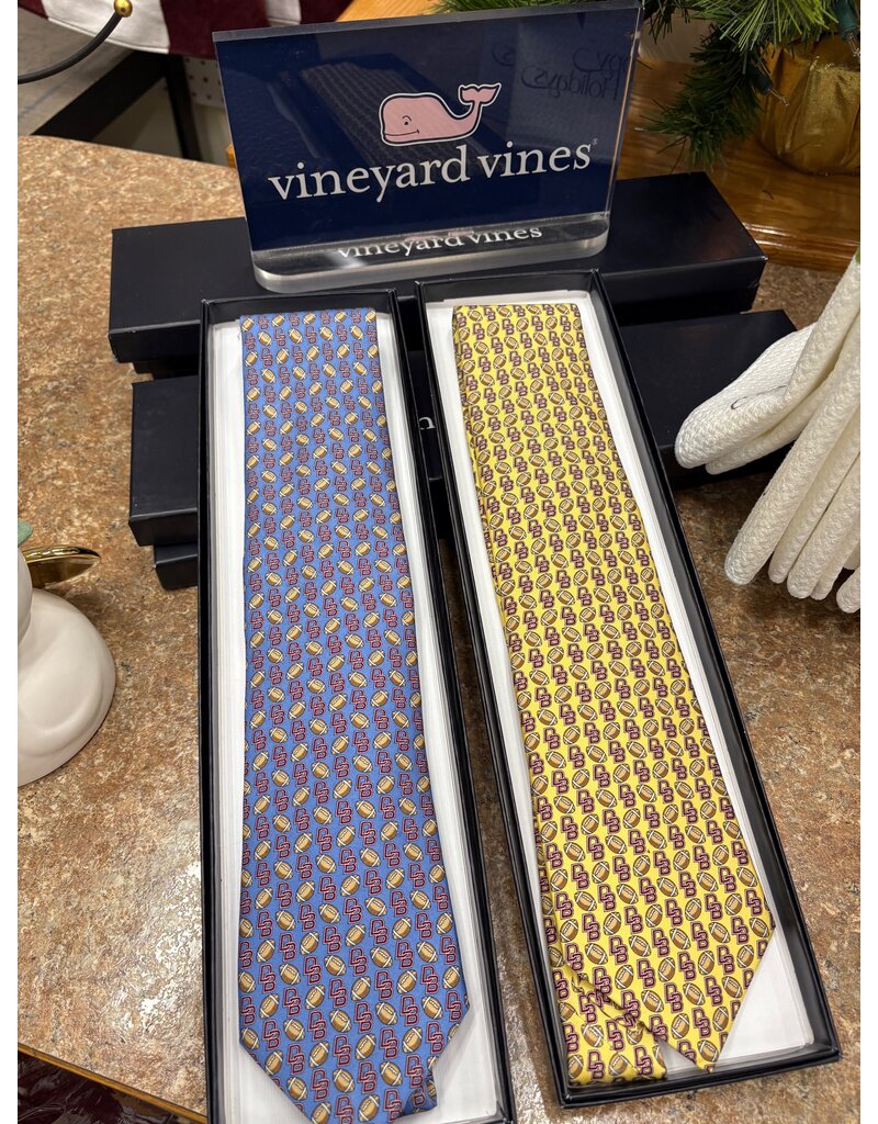 Vineyard Vines Vineyeard Vines Football Tie