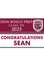 Fanatic Class of 2025 Graduation Lawn Sign 24 X 36