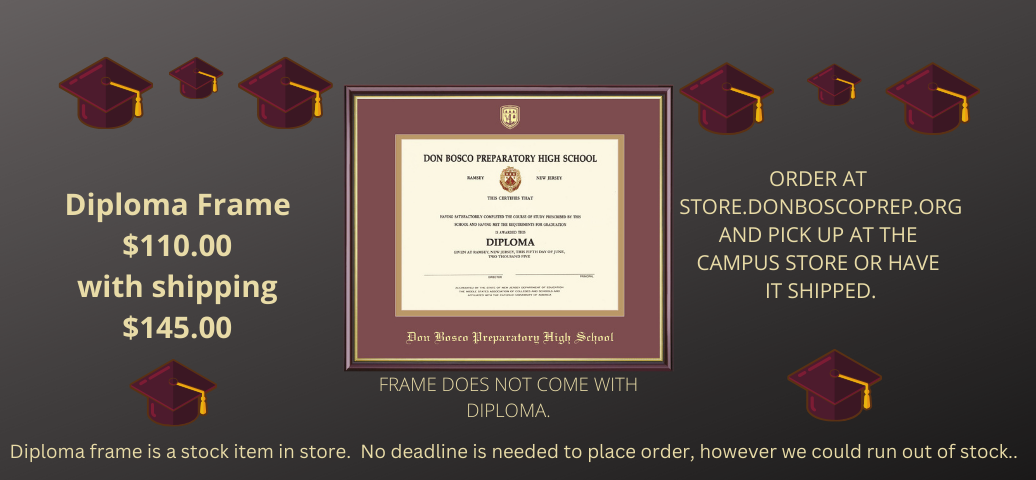 updated diploma frame