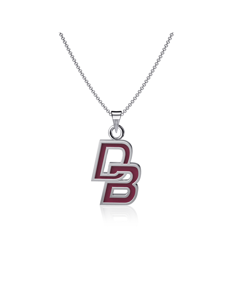 Dayna Designs DB Pendant Necklace - Enamel