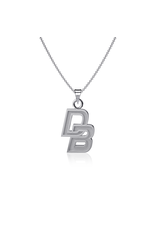 DB Pendant Necklace - Silver