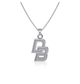 DB Pendant Necklace - Silver