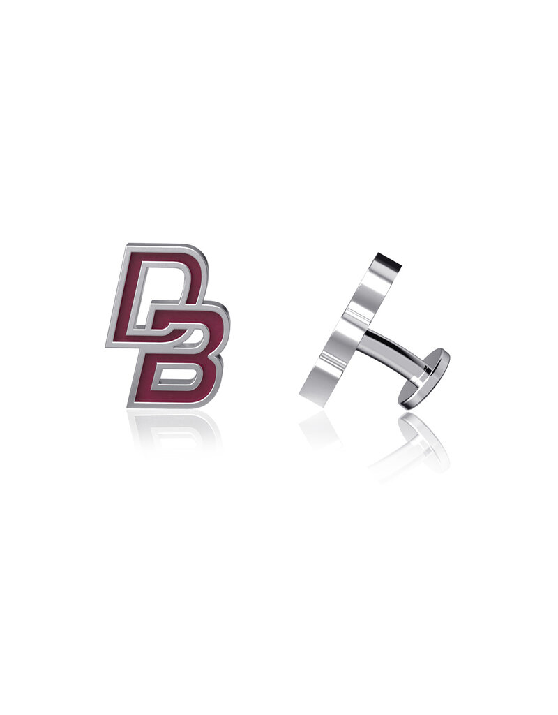 Dayna Design DB Silver/Enamel Cuff Links