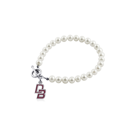 Dayna Design Pearl Bracelet with Enamel DB