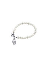 Dayna Design Pearl Bracelet with Silver DB
