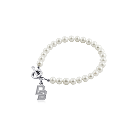Dayna Design Pearl Bracelet with Silver DB