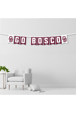 University Blanket & Flag Corporation DB Go Bosco DB String Banner