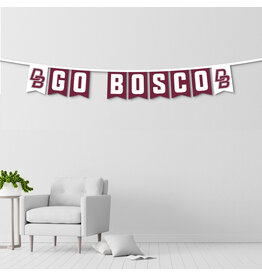 University Blanket & Flag Corporation DB Go Bosco DB String Banner