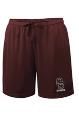TRT Maroon Xtreme Tek 7" 2 pocket shorts