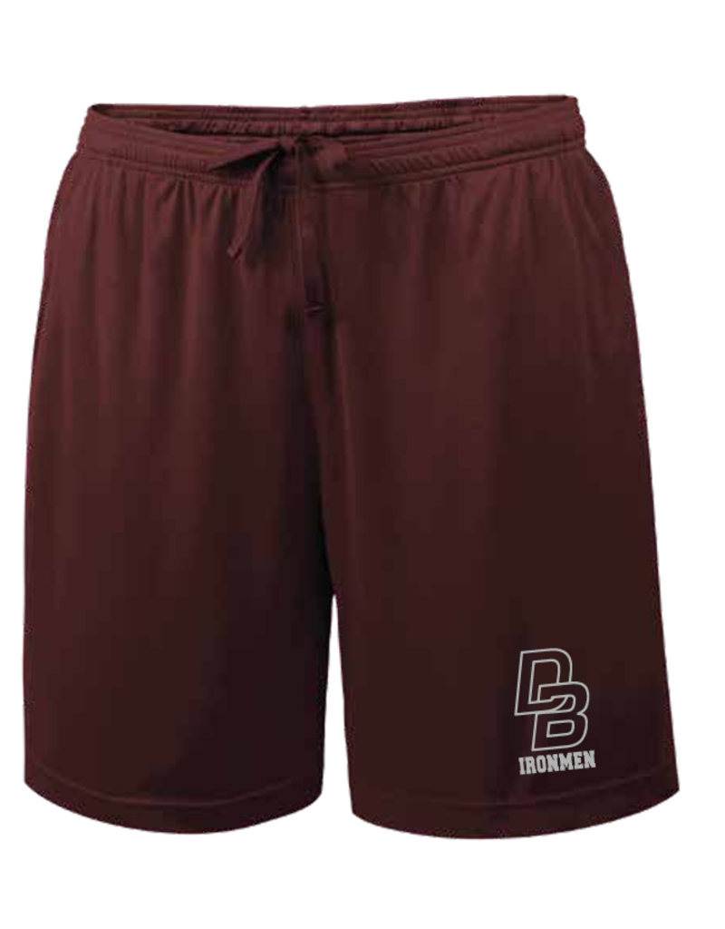 TRT Maroon Xtreme Tek 7" 2 pocket shorts