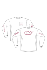 Vineyard Vines NewVineyardVinesLongSleeveTshirtWithDonBoscoPrepAndPocket