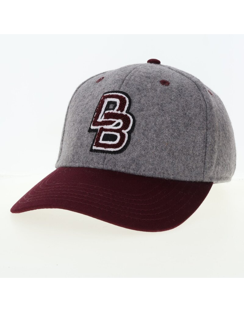 L2 Leqgue Legacy Grey/maroonWool-VWS Hat
