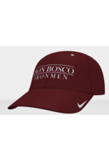 Nike DonBoscoIronmenMaroonNikeHat with solid back