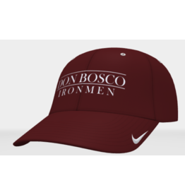 Nike DonBoscoIronmenMaroonNikeHat with solid back