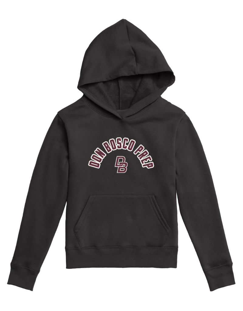 L2 Leqgue Legacy YouthEssentialBlackHoodedSweatshirt