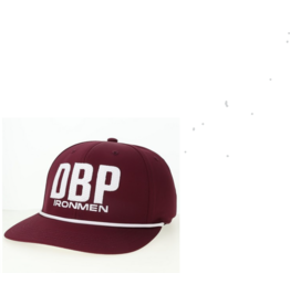 L2 Leqgue Legacy B9A Maroon Adj. Hat with DBP Ironmen on front