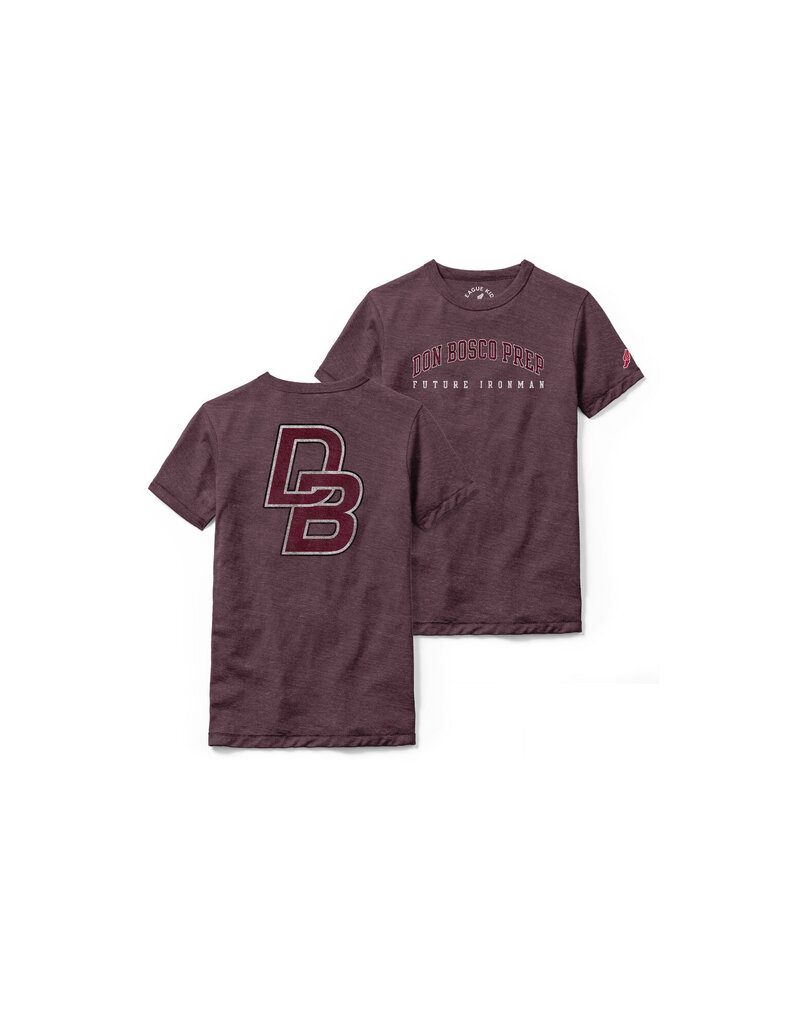 L2Brand/Leqgue/Legacy YouthMaroonFutureIronmanTShirt