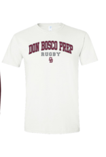 Gildan white rugby t shirt