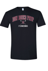Gildan Fencing Black T Shirt