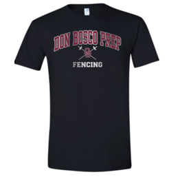 Gildan Fencing Black T Shirt