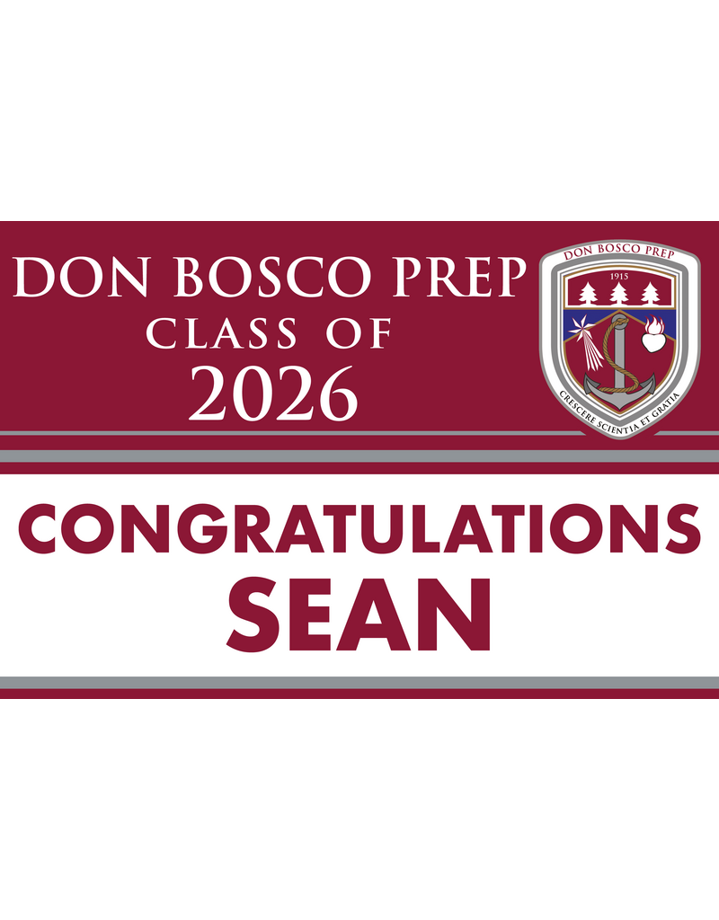 Consortium ORDER WILL BE DELIVERED LATE Class of 2026 Graduation Lawn Sign 24 X 36