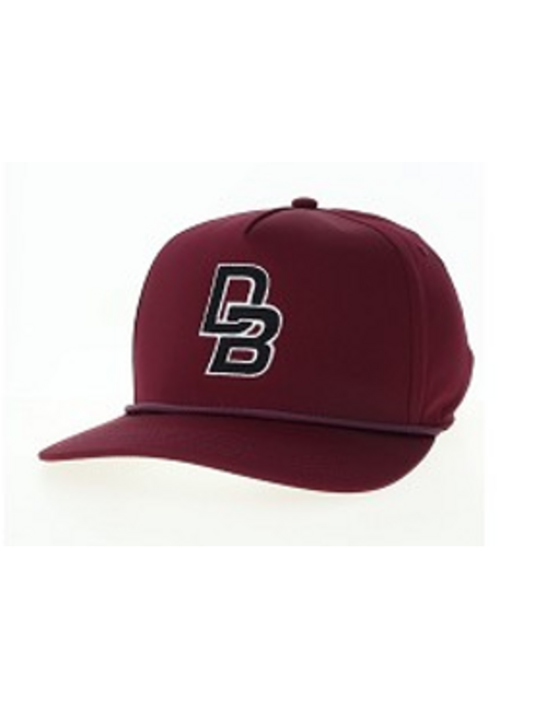 Maroon Rope Caddy with DB Logo