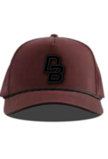Branded Bills 5 Panel 545 Performance maroon with black DB