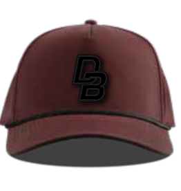 Branded Bills 5 Panel 545 Performance maroon with black DB