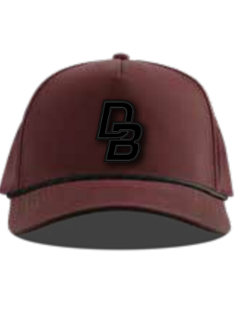 Branded Bills 5 Panel 545 Performance maroon with black DB