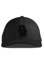 Branded Bills Branded BillsBare Relaxed Performance Classic Black on Black Hat 525