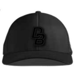 Branded Bills Branded Bills Bare Relaxed Performance Classic Black on Black Hat 525