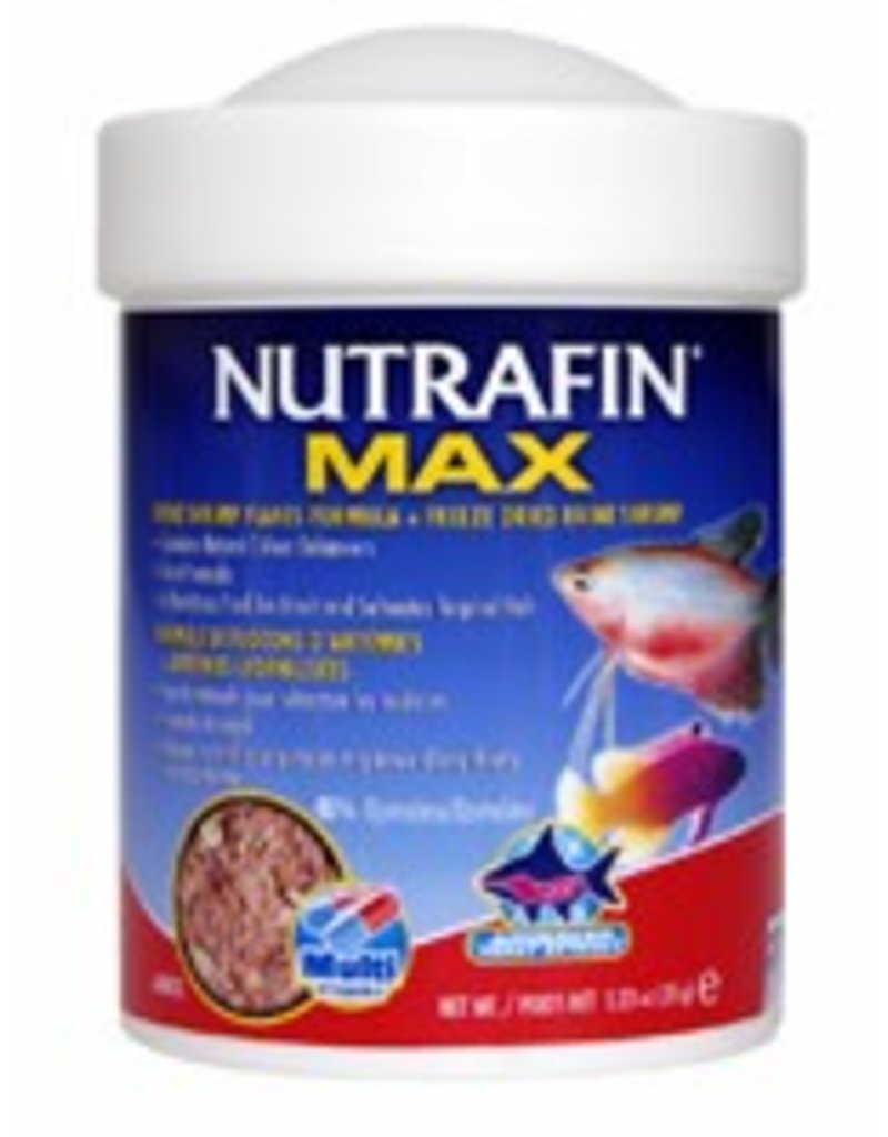 Nutrafin Nutrafin Max Brine Shrimp Flakes + Freeze Dried Brine Shrimp - 35 g (1.23 oz)