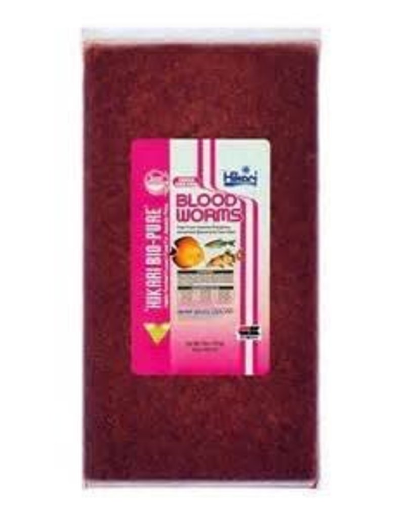 Hikari Frozen Bloodworms Flatpack 16oz ( Limit of 2 ONLY)