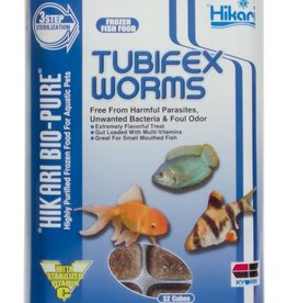 Hikari Frozen Tubifex Worms - Cube 3.5oz