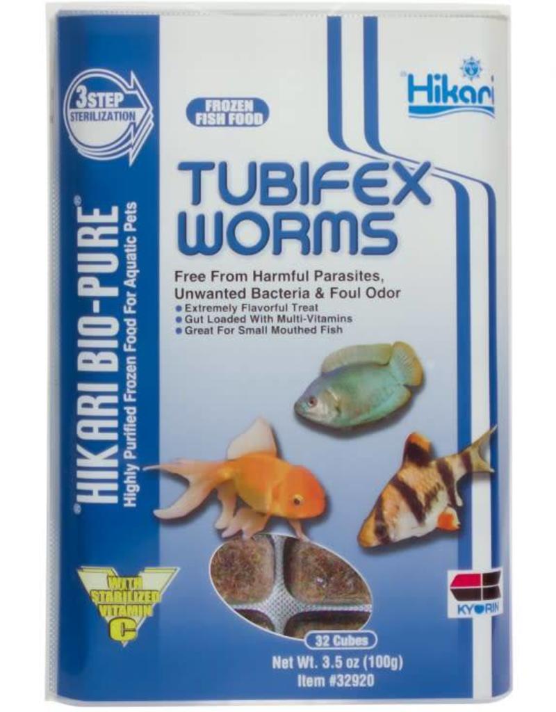 Hikari Frozen Tubifex Worms - Cube 3.5oz