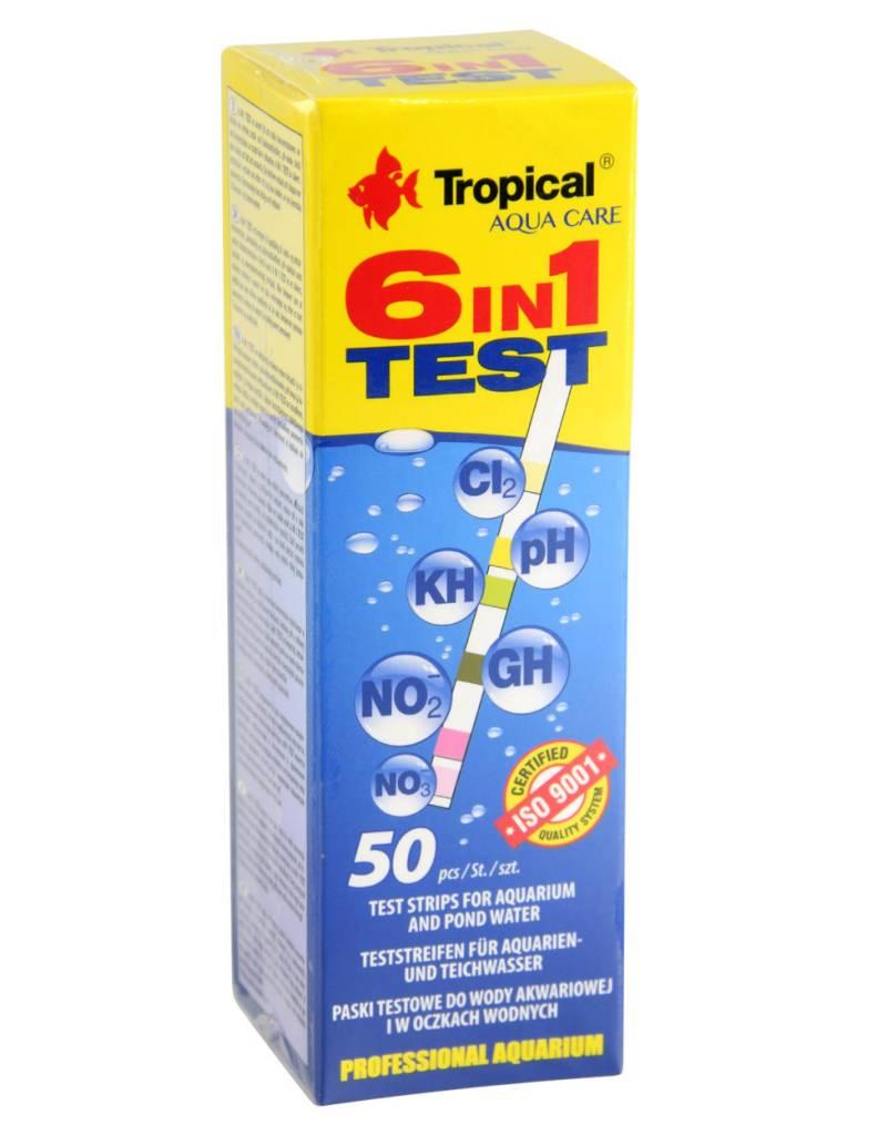 Tropical Tropical 6 in 1 Test Strips - 50 pk