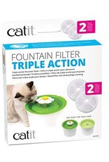 Catit Catit 2.0 Triple Action Fountain Replacement Filter - 2 pk