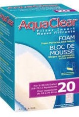 Aqua Clear Fluval AC20 Bio-Foan Filter Insert Blue 30PPI 1pk