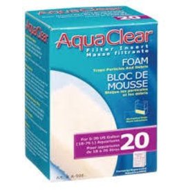 Aqua Clear Fluval AC20 Bio-Foan Filter Insert Blue 30PPI 1pk