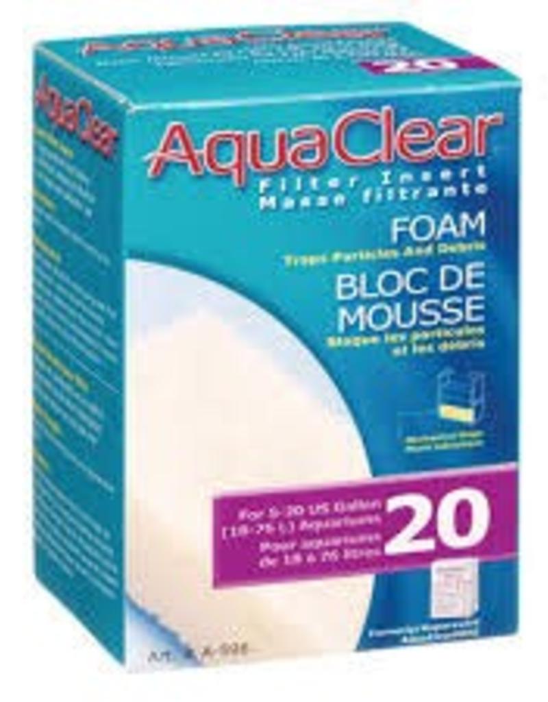 Aqua Clear Fluval AC20 Bio-Foan Filter Insert Blue 30PPI 1pk