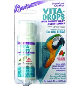 Oasis Big Bird Vita Drop Vitamins   2 oz