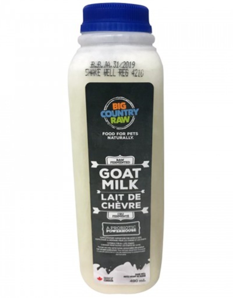 Big Country Raw Big Country Raw Raw Unpasteurized Goat Milk 440mL