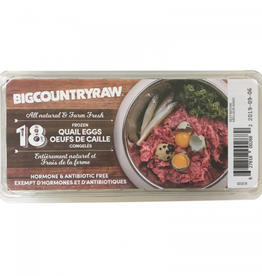 Big Country Raw Big Country Raw Frozen Quail Eggs 18ct