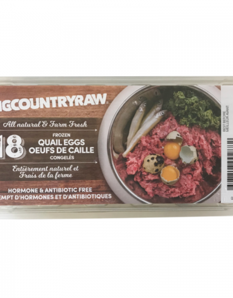 Big Country Raw Big Country Raw Frozen Quail Eggs 18ct