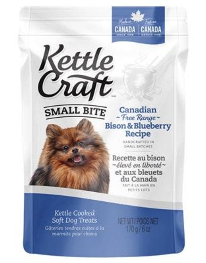 Kettle Craft Canadian Bison & Blueberry - Small Bite Dog Treat 170g