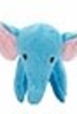 Zeus Safari Dog Toys - Blue Elephant - 16.5 cm (6.5 in)