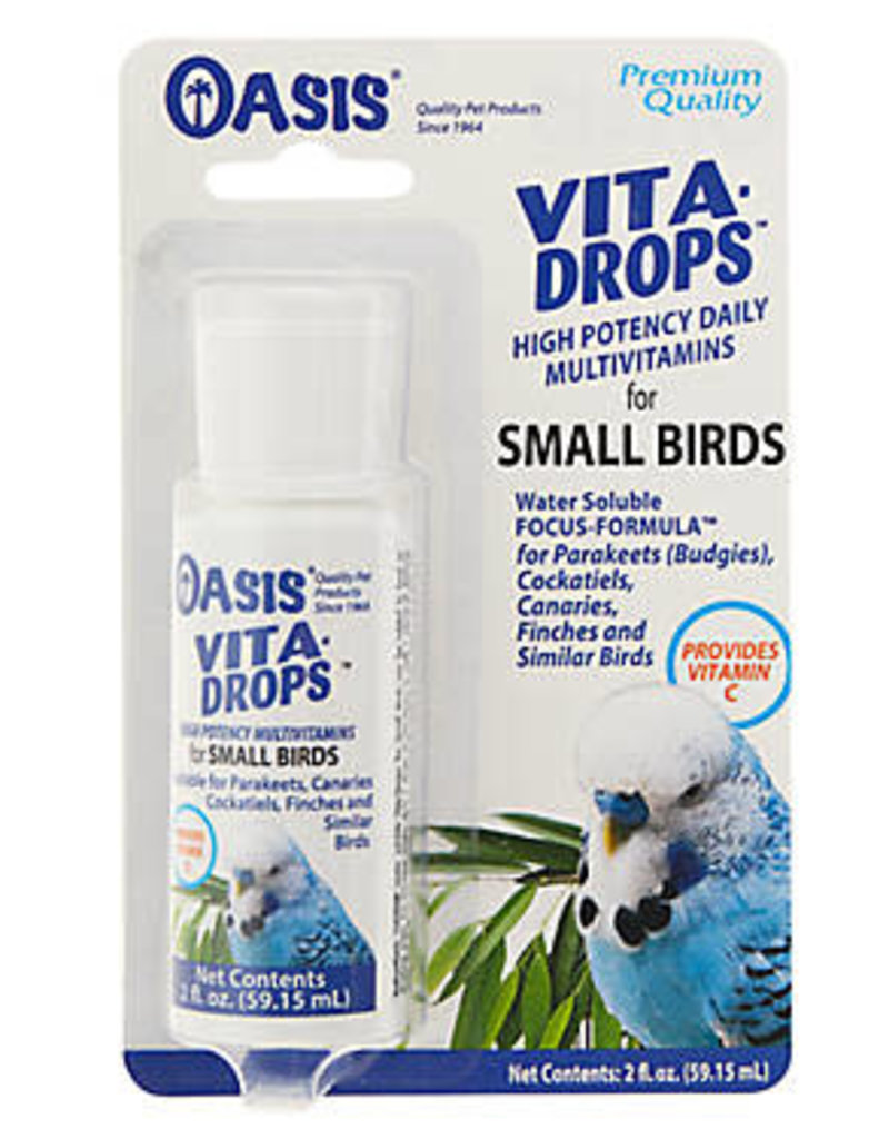Oasis Small Bird Vita Drop Vitamins  2 oz