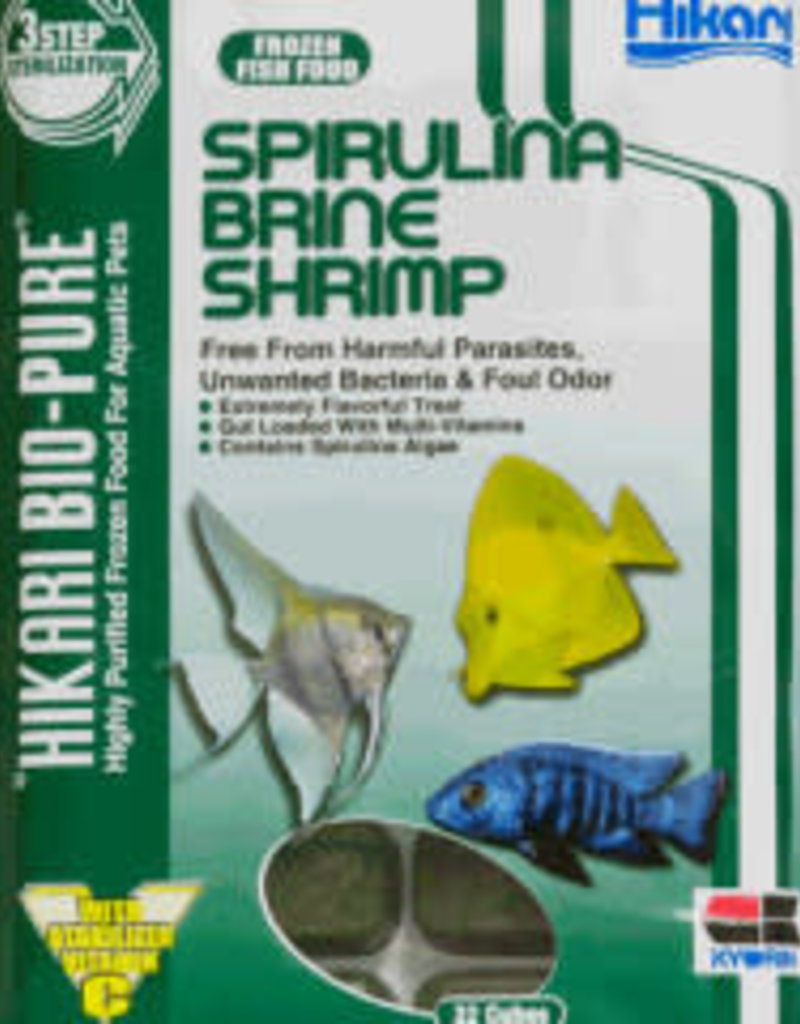 Hikari Hikari Frozen Spirulina Brine Shrimp - Cube 3.5oz