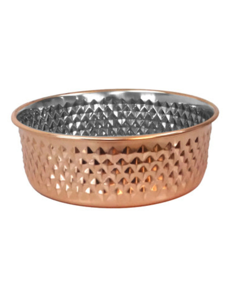 Arjan Arjan Diagonal Diamond Copper Bowl 11cm